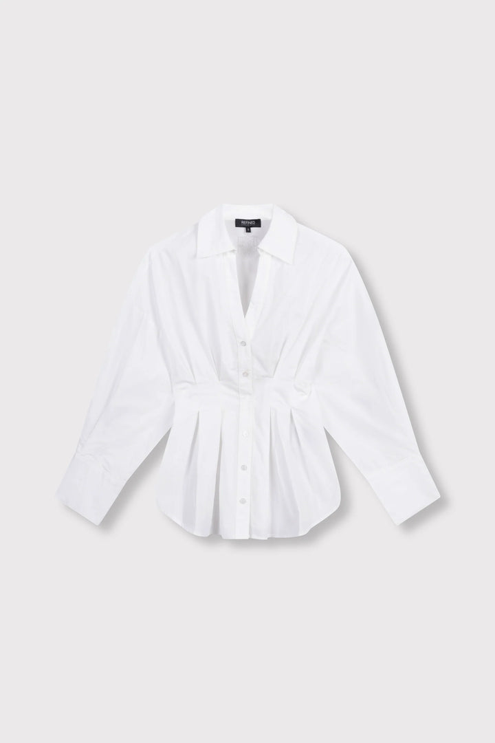 Refined department blouse l/m dames wit – R2608941016