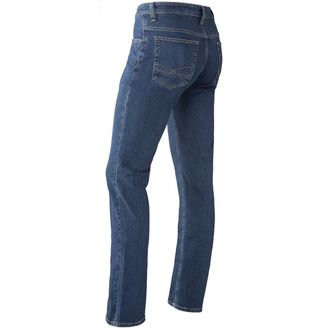 Brams Paris Danny jeans regular-straight fit heren - Blue Denim - L30