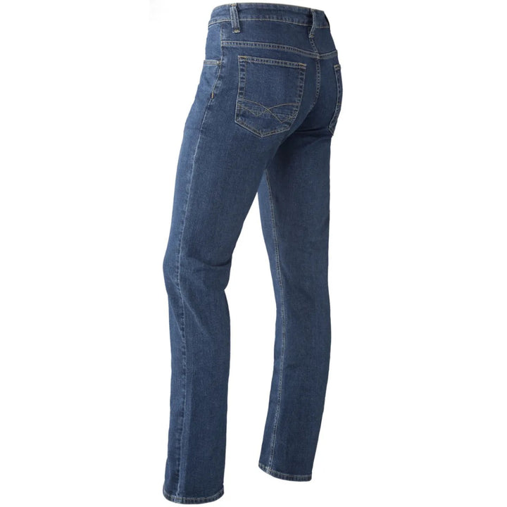 Brams Paris Danny jeans regular-straight fit heren - Blue Denim - L30