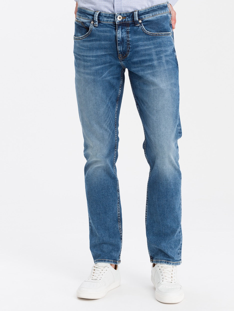 Cross Jeans Dylan E 195-102 jeans blue denim – heren - 34