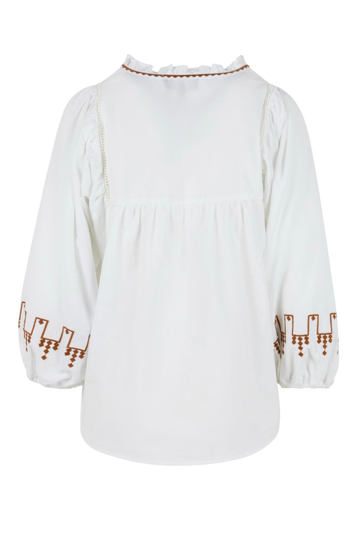 Elvira Casuals E2 25-016 top k/m dames ecru