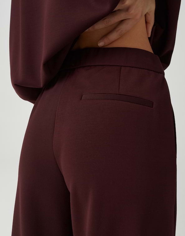 Opus Melane chill 10599414355106 lange broek bordeaux