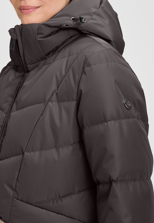 Covered winterjas dames zwart – Adele