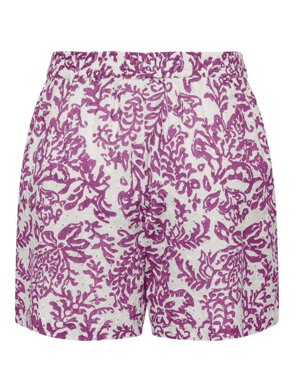 Only 15350013 Kelly short dames wit dessin