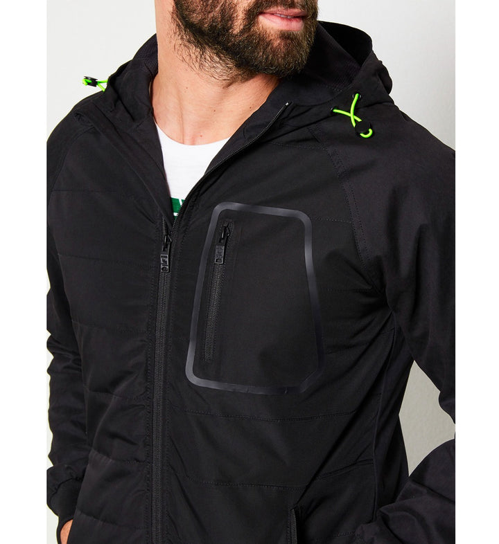 Jack & Jones 12274284 pacer zomerjas zwart – heren