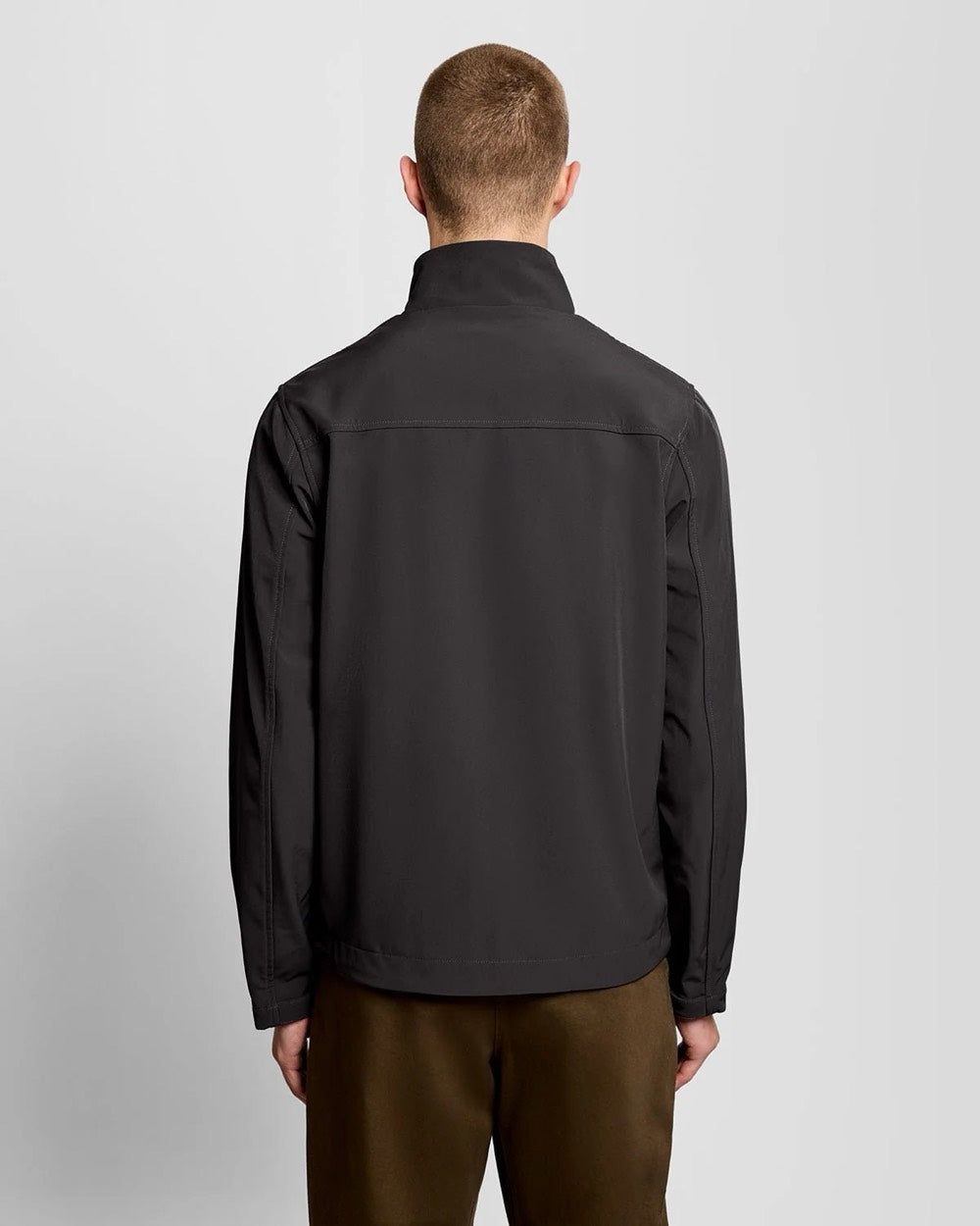 Lyle & Scott JK2405V antraciet zomerjas heren