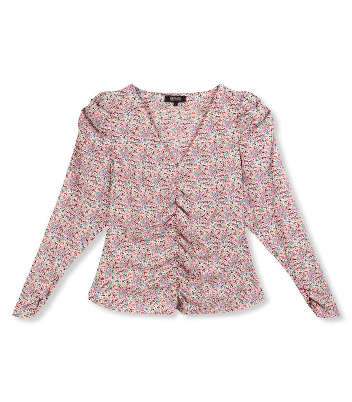 Refined department top l/m dames - R22039553 Isa - Roze Dessin