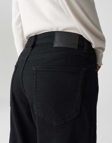 Opus Elma 247812525 lange broek dames – zwart - L28