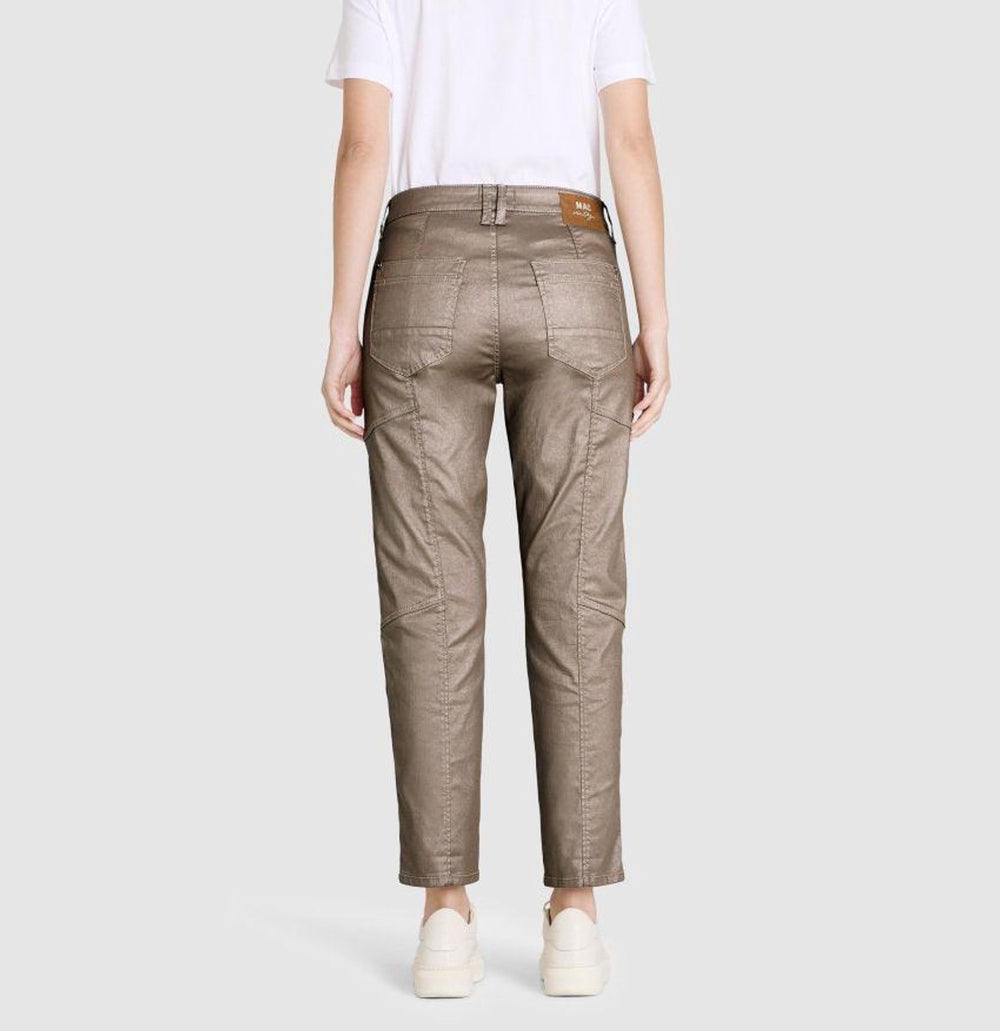MAC women lange broek taupe – dames