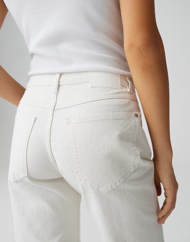 Opus Lani Twist jeans boyfriend fit dames – wit - 26