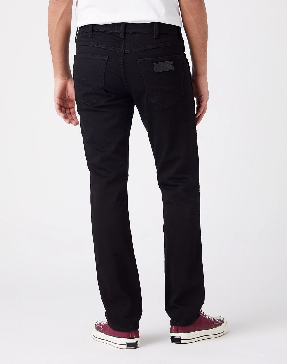 Wrangler Greensboro W15QQC77D jeans zwart – heren - L32