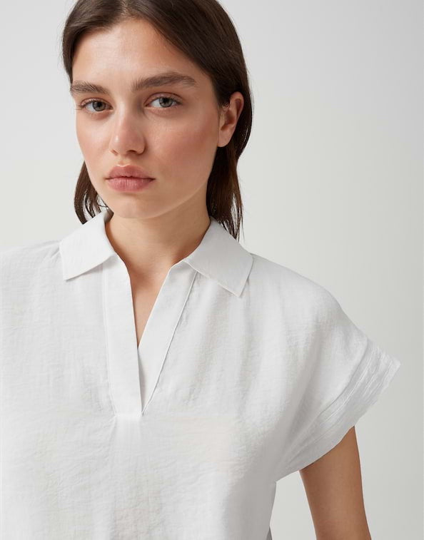 Opus Sinula top k/m dames off-white