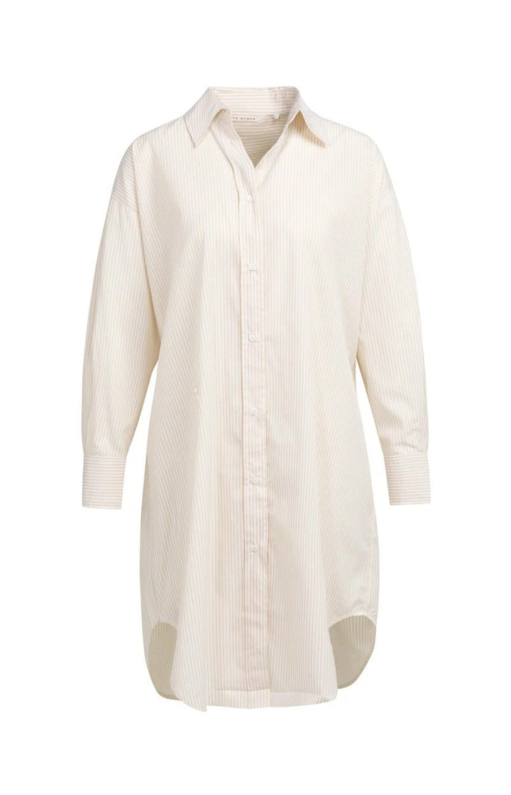 YAYA Women jurk kort zand dessin – dames