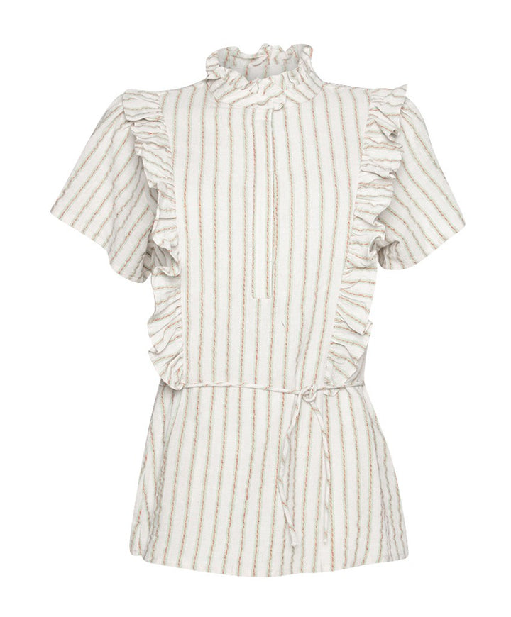 Aaiko Chandra co 620 top ecru dessin – dames