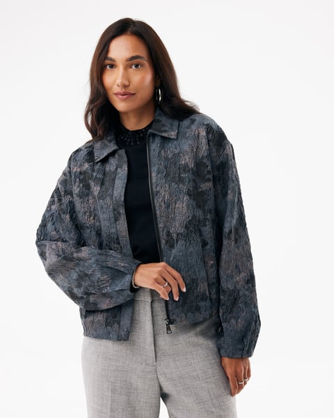 MEXX women MF006401963 jack dames grijs dessin