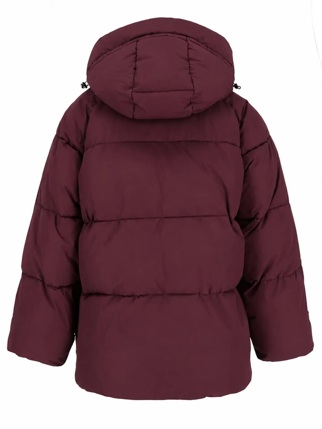 Covered winterjas dames Ann bordeaux – wintercollectie