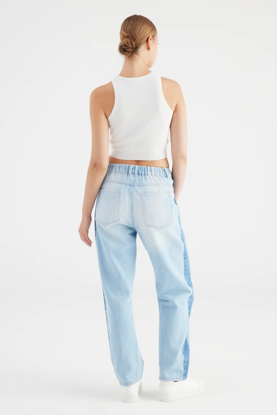 COJ Selena jeans loose fit dames – blue denim