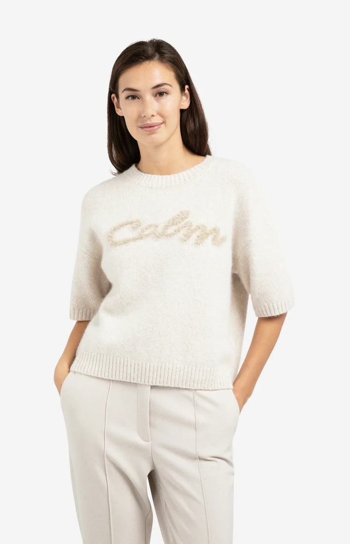 YAYA Women 01-000548-601 trui dames beige