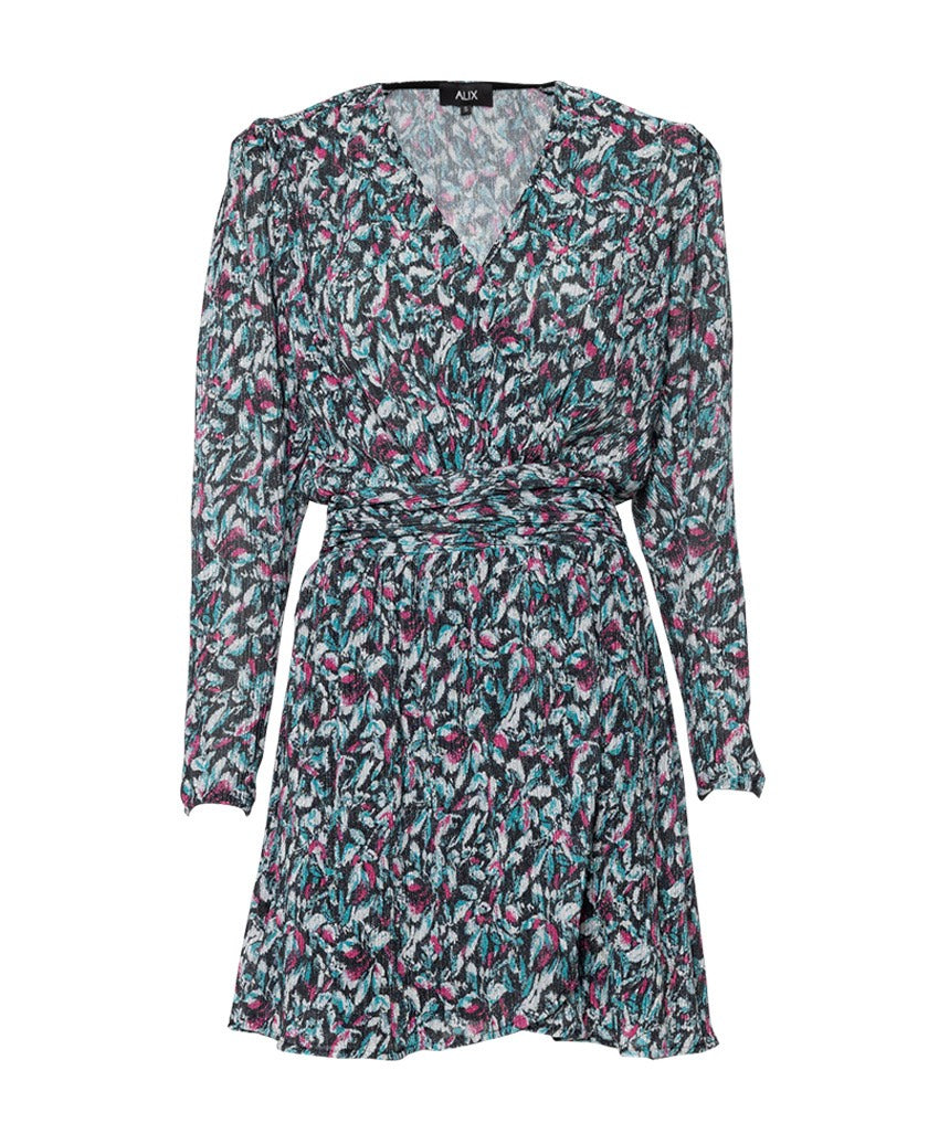 Alix the label jurk kort multicolor – dames