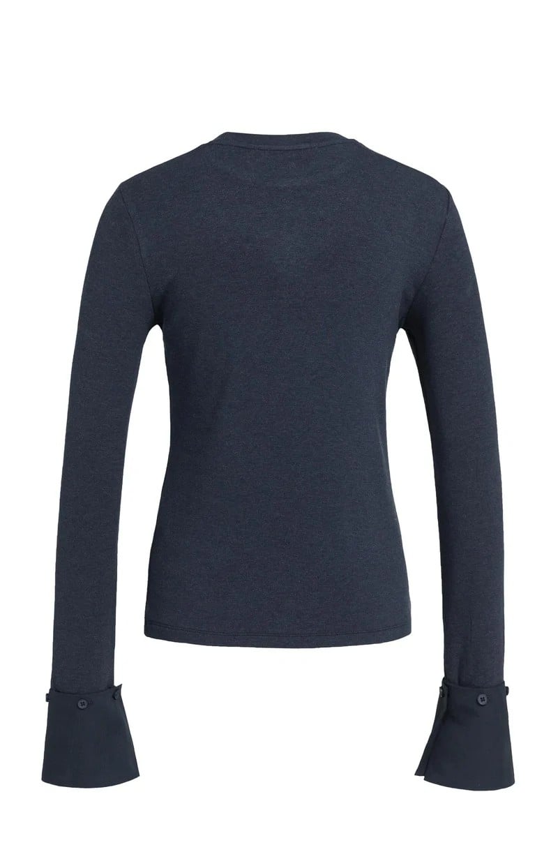 YAYA Women 01-709418-609 t-shirt l/m antraciet