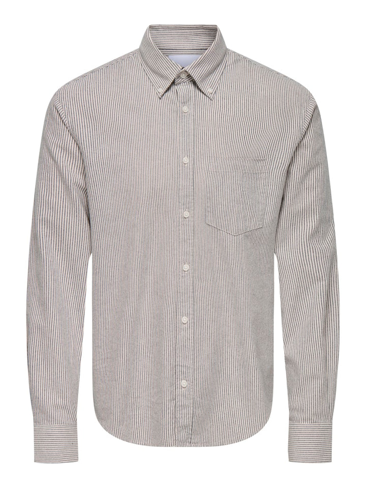 ONLY & SONS Gaton overhemd l/m heren - blauw dessin