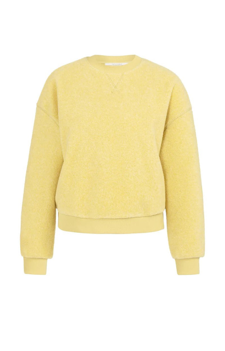 YAYA Women 01-109104-601 sweater dames geel