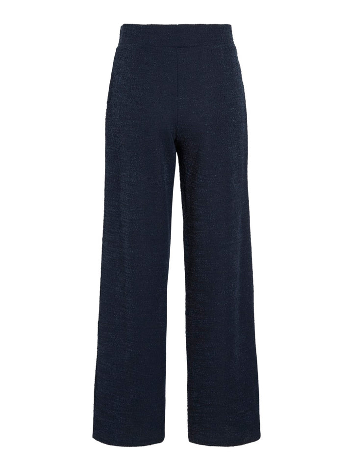 Vila Amyna lange broek dames navy
