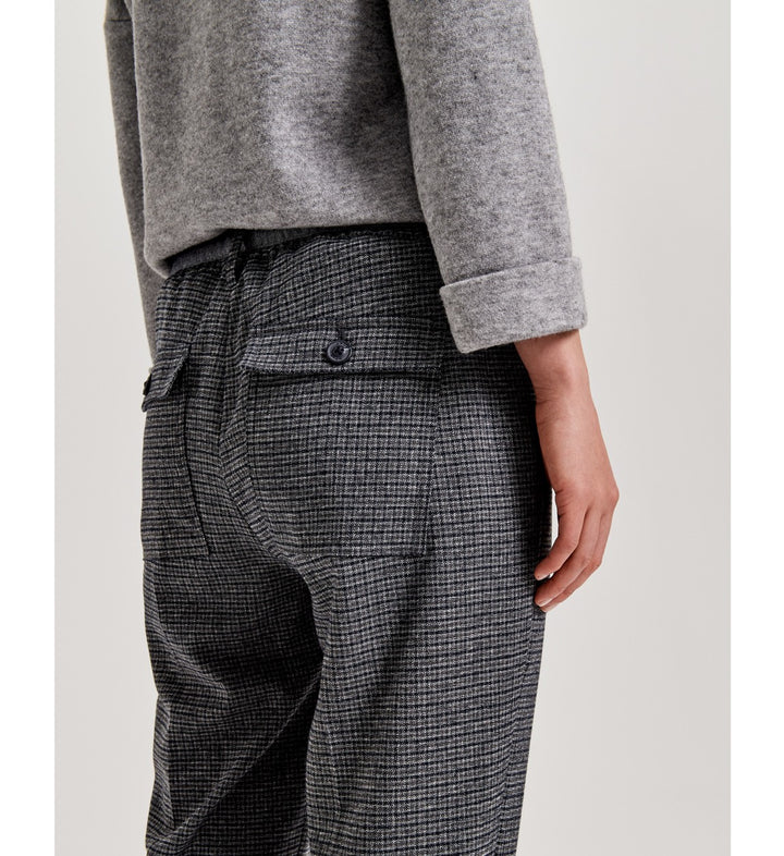 Red Button 4808 Jani lange broek dames – blauw dessin