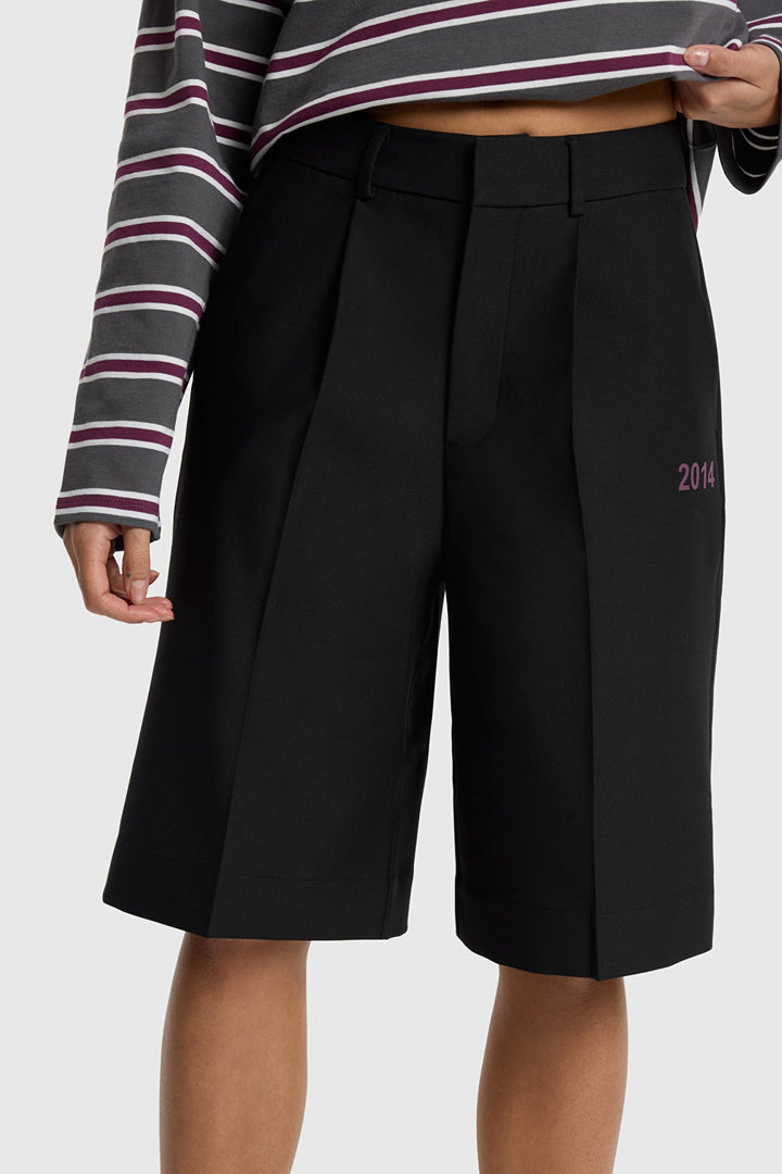 Alix the label zwarte bermuda dames