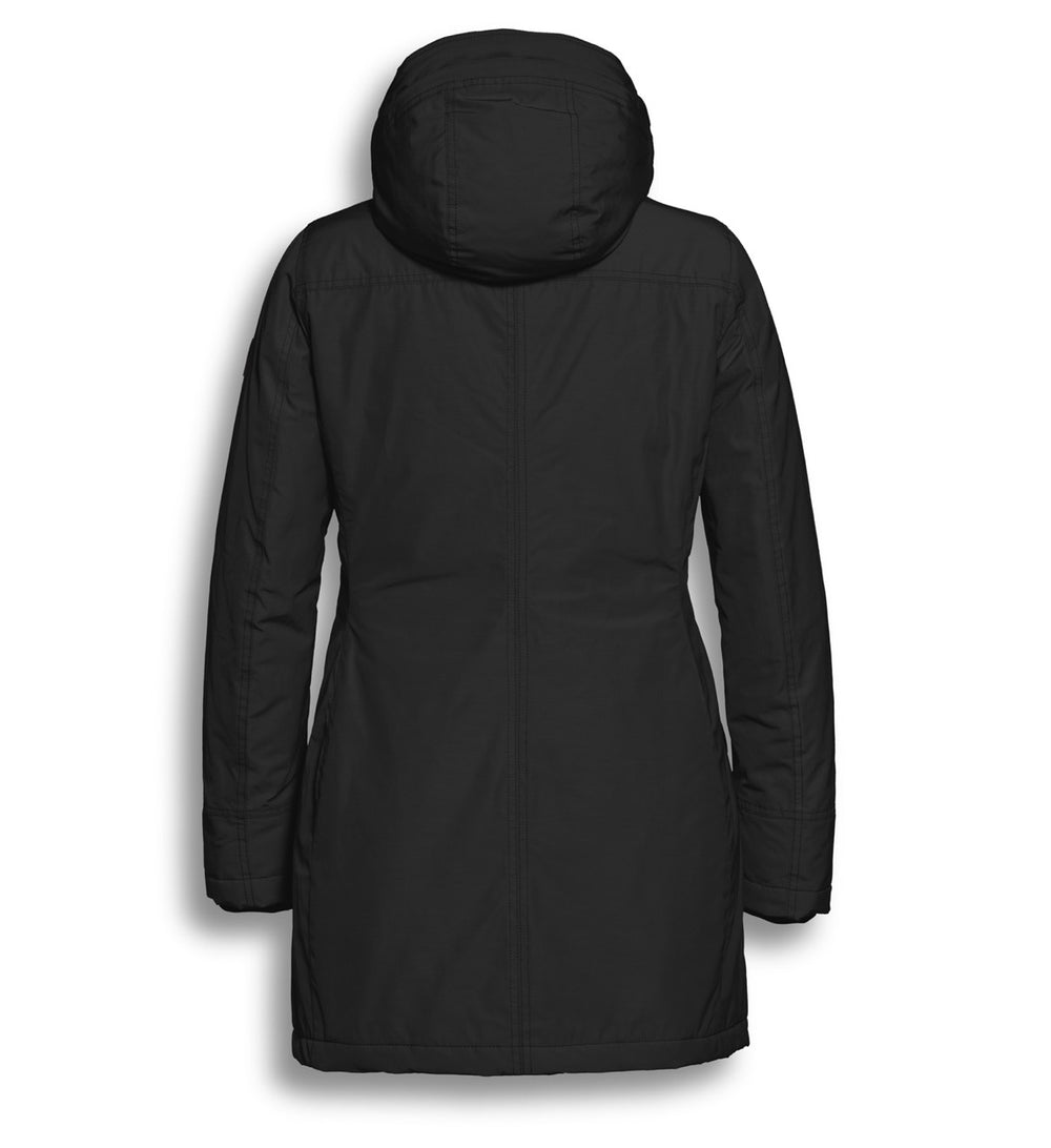 Covered winterjas dames zwart – Adele