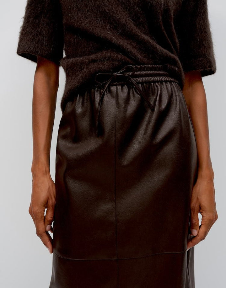 Opus rilkis 10623814498465 rok midi (imitatie) leer bruin