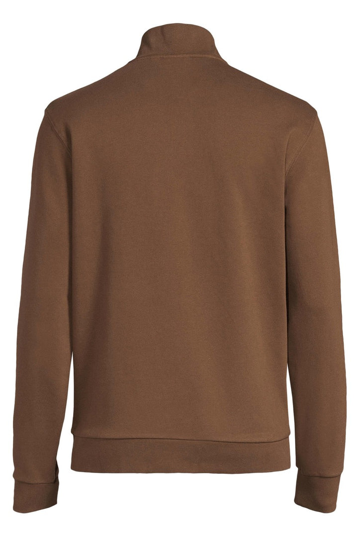 Lyle & Scott ML2022V sweater bruin – heren
