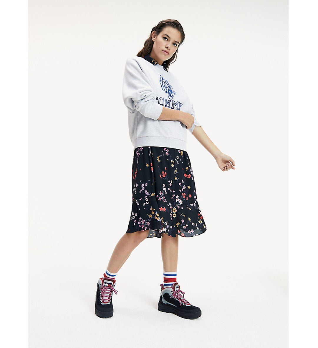 Alix the label 2602893603 sweater dames grijs melee