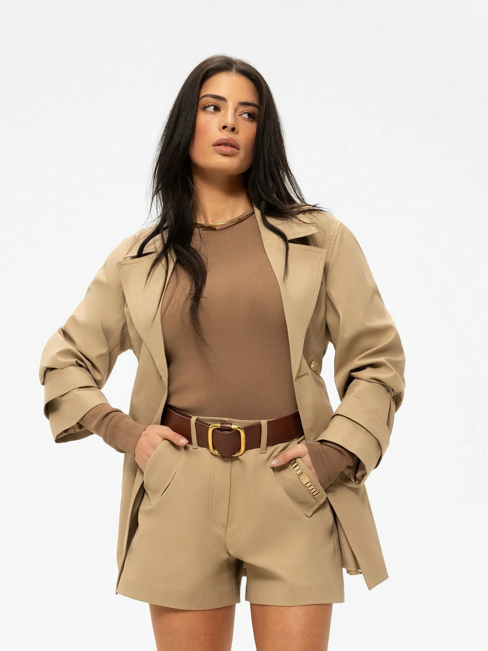 Nikkie N 2-240 2602 bermuda taupe – dames
