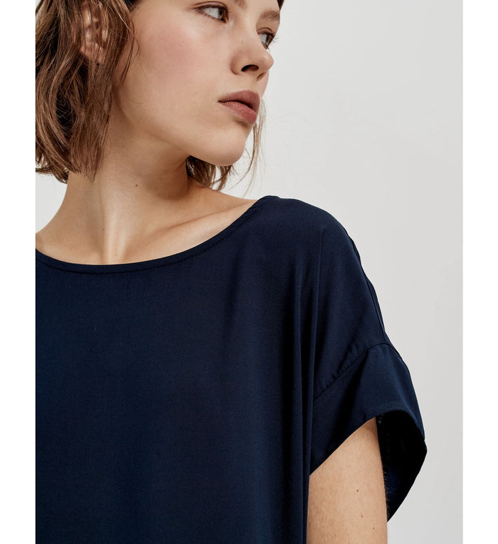 Elvira Casuals E4 25-049 Lelie t-shirt dames navy
