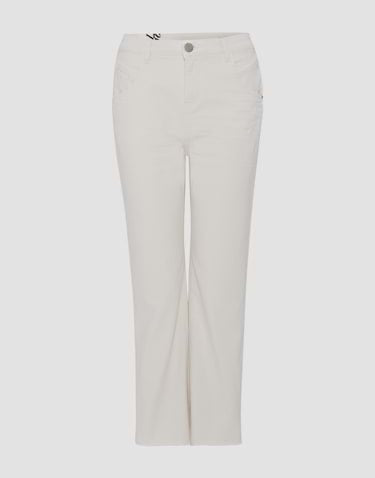 Opus Lani Twist jeans boyfriend fit dames – wit - 26
