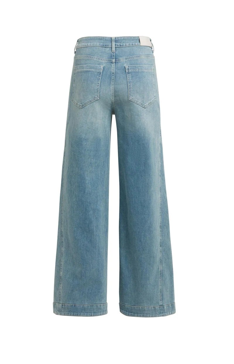 YAYA Women 01-311156-609 jeans loose fit blue denim