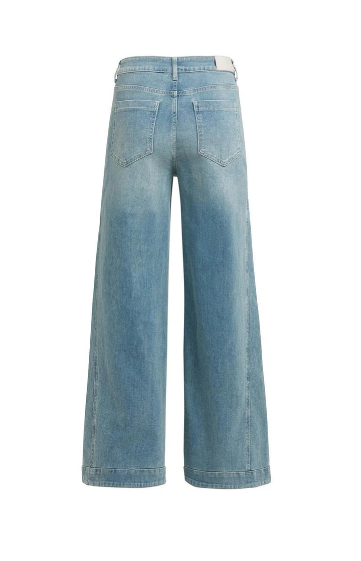 YAYA Women 01-311156-609 jeans loose fit blue denim
