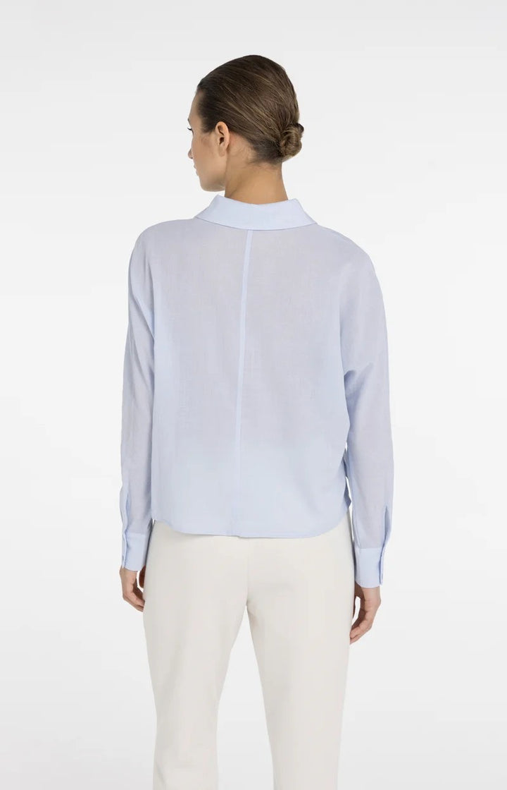 YAYA Women blouse l/m lichtblauw – dames