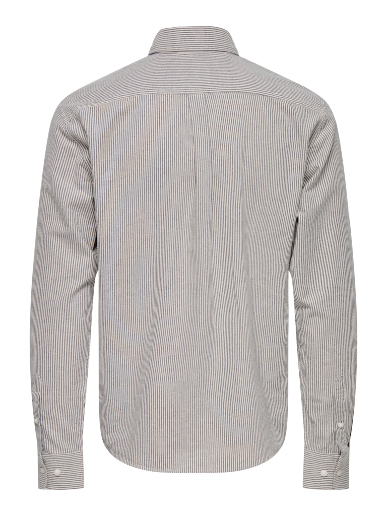 ONLY & SONS Gaton overhemd l/m heren - blauw dessin