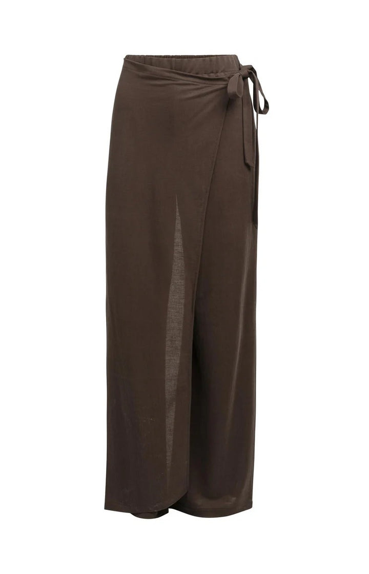 YAYA Women lange broek bruin – dames