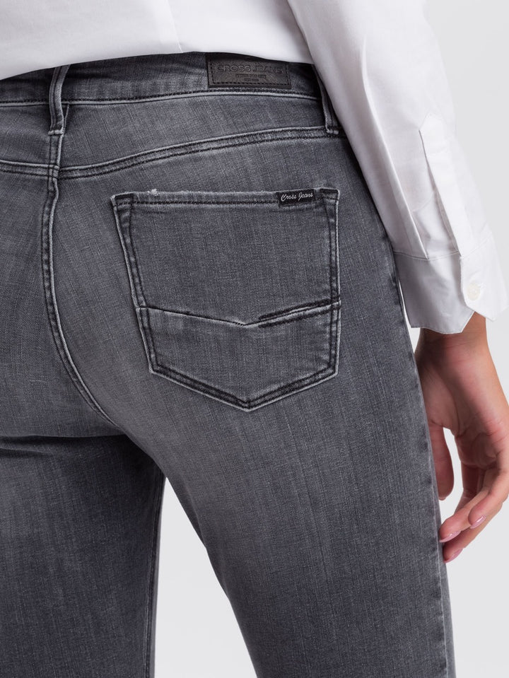 Cross Jeans N 497-191 grey denim – dames skinny fit - L32