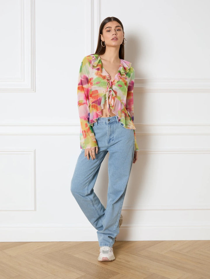 Refined department R2403856370 top l/m dames multicolor