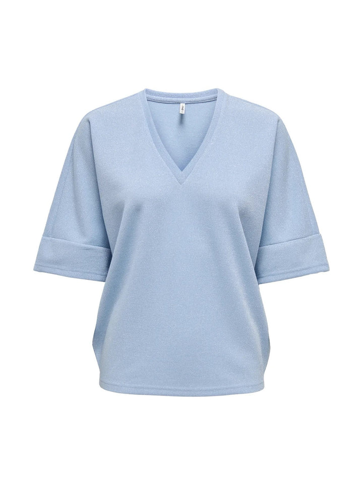Only 15347713 Livy top k/m dames lichtblauw