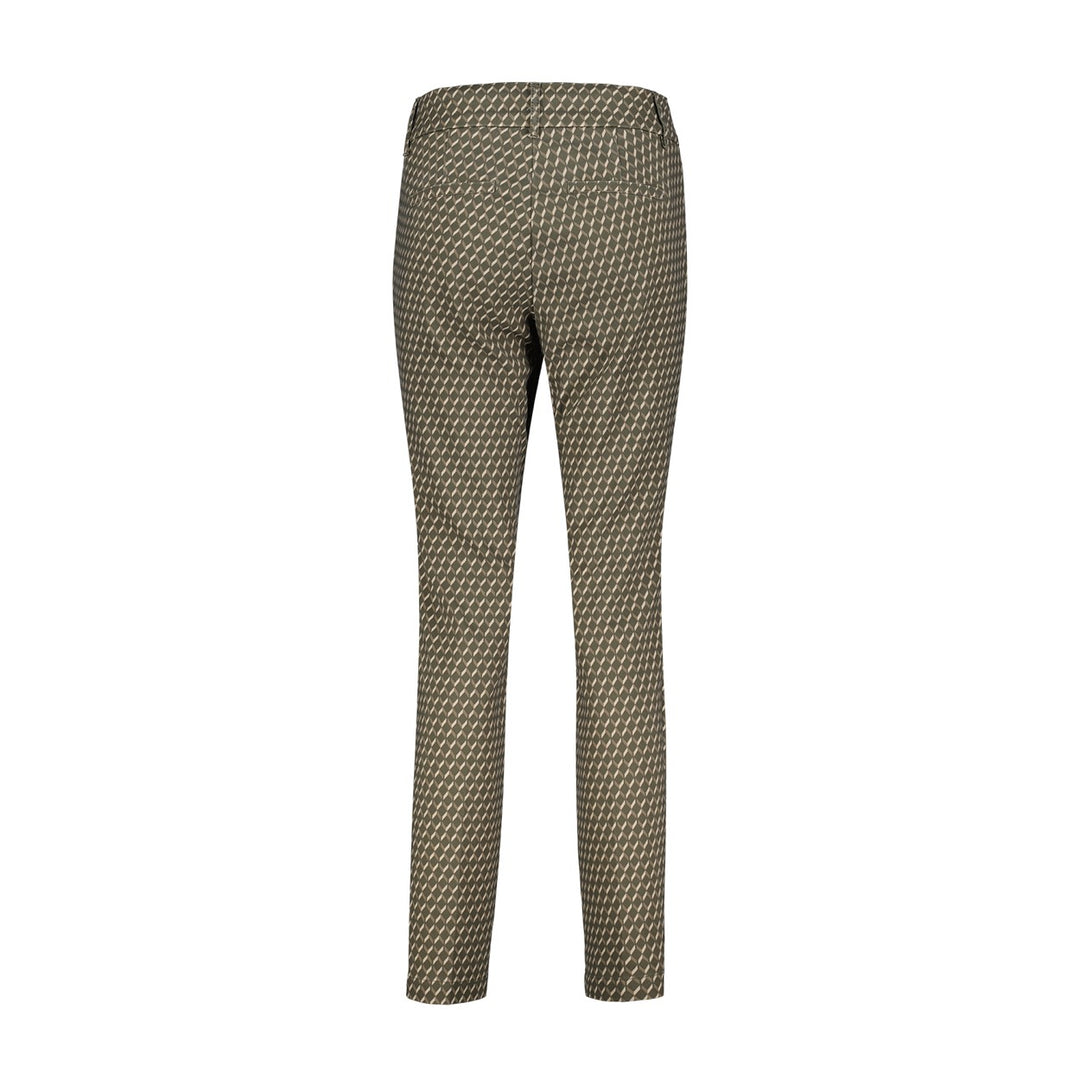 Red Button lange broek dames groen dessin – 4389