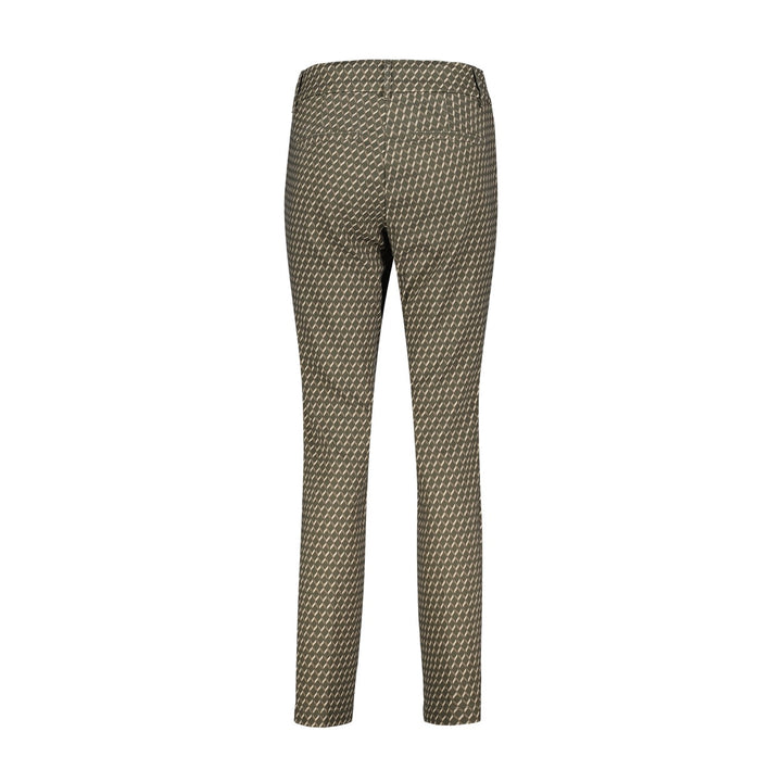 Red Button lange broek dames groen dessin – 4389