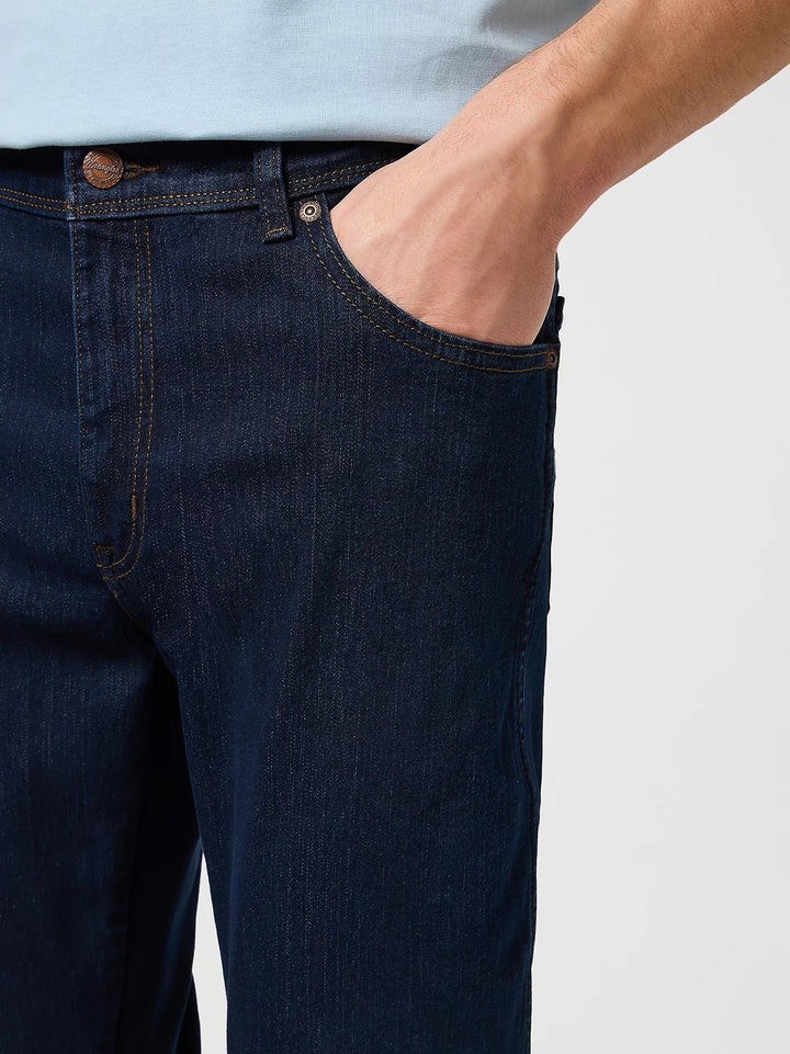 Wrangler Texas Stretch jeans blauw – heren - Blue Denim - L34