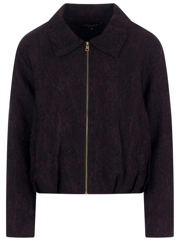 Elvira Casuals E5 26-041 Juliette damesjack aubergine