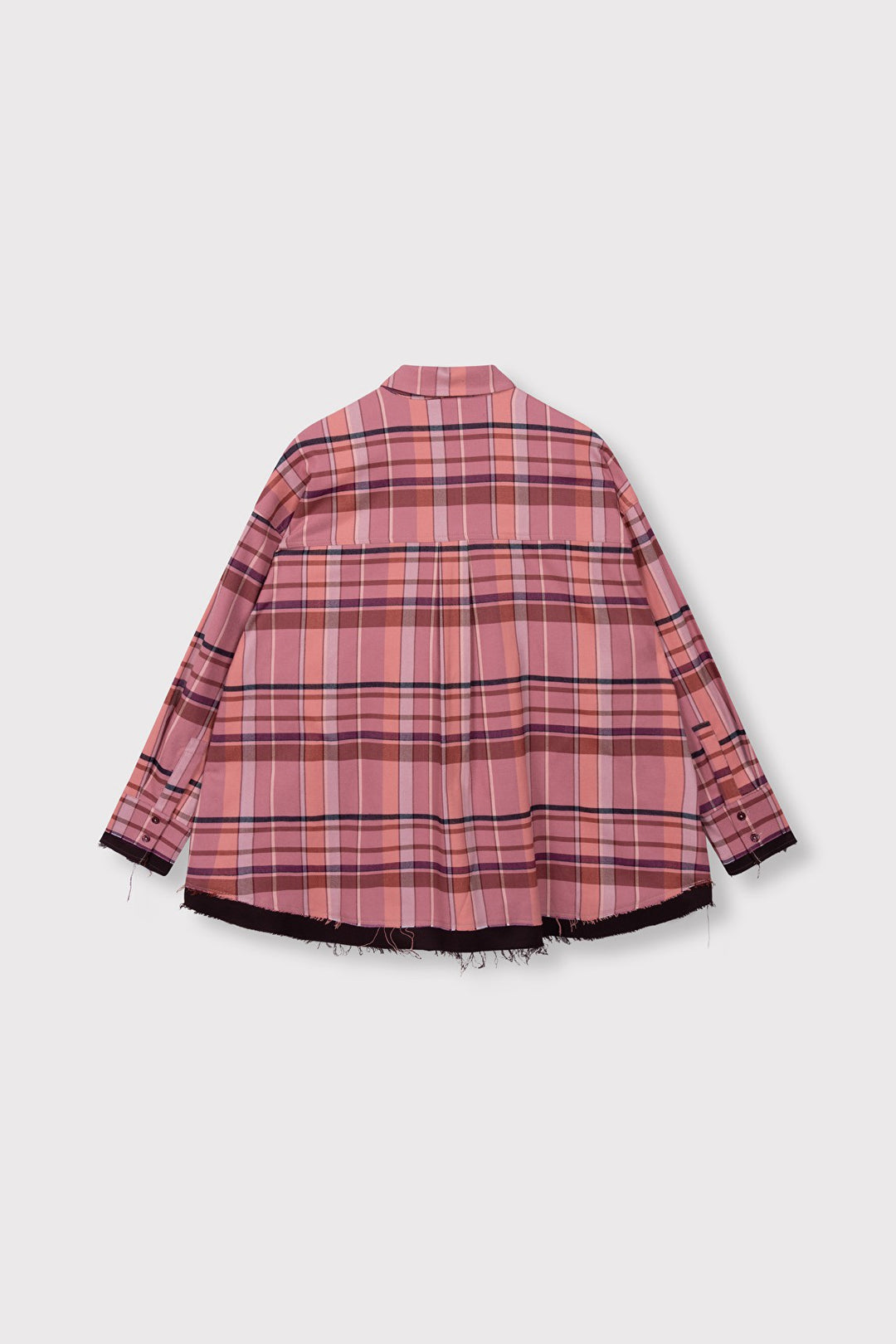 Alix the label blouse l/m dames roze dessin
