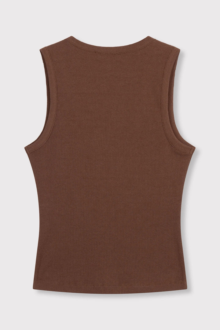 Refined department singlet bruin – dames